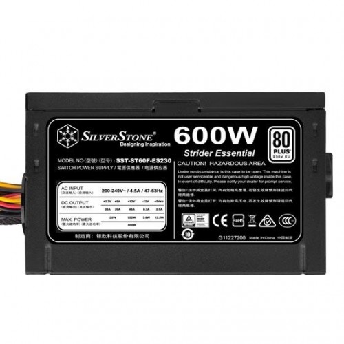 SilverStone Essential ST60F-ES230 600W 80 PLUS