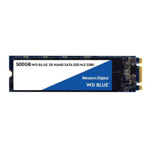 Western Digital Blue 3D NAND M.2 SSD 500GB WDS500G2B0B