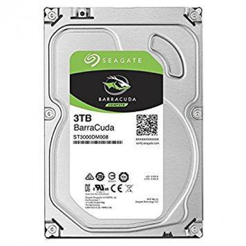 Seagate Barracuda®  3TB 5400rpm 64MB 3.5 Inch HDD