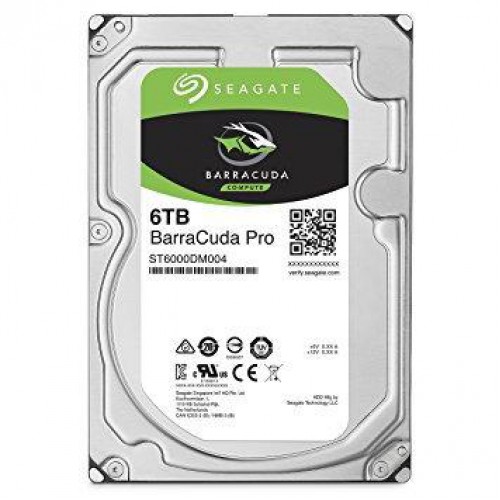 Seagate Barracuda® Pro ST6000DM004 6TB 7200rpm 256MB 3.5 Inch HDD Seagate Barracuda® Pro ST6000DM004 6TB 7200rpm 256MB 3.5 Inch HDD