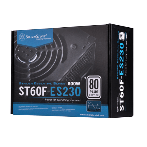 SilverStone Essential ST60F-ES230 600W 80 PLUS