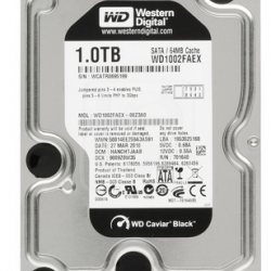 WD BLACK 1TB 7200rpm