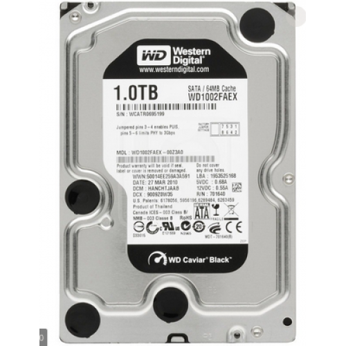 WD BLACK 1TB 7200rpm